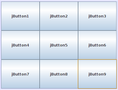 GridLayout Beispiel 7