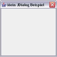 JDialog Beispiel