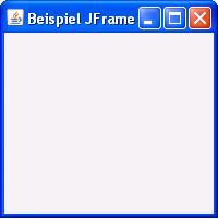 JFrame Beispiel