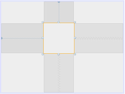 Screenshot: JPanel-Darstellung in Netbeans