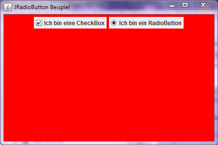 Unterschied Checkbox - Radiobutton