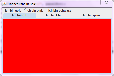 JTabbedPane mit WRAP_TAB_LAYOUT